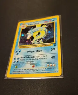 Pokemon Gyarados 7/130 -Base Set 2- Played - Image 3