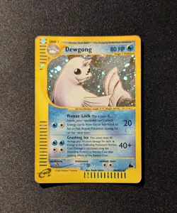 Pokemon SKYRIDGE - #H6/H32 Dewgong - Holo - ENG - Heavily Played - Image 3