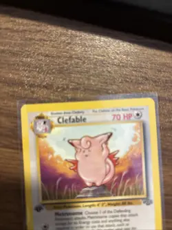 Pokemon Clefable First Edition Jungle 17/64 - Image 4