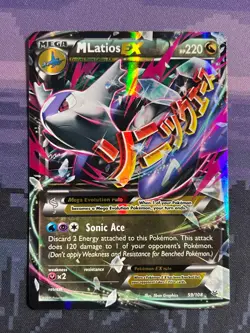M Latios EX 59/108 Pokemon Roaring Skies Rare EX Lightly Played Card LP 1 - Image 1