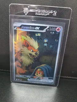 PokeTeamLegends Pokemon Card Holo (FanArtCustomMade) PTL813 Arcanine - Image 1