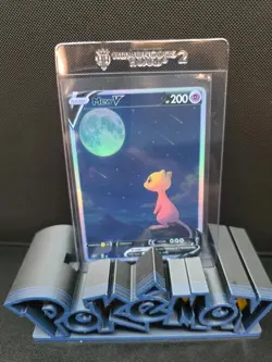 PokeTeamLegends Pokemon Card Holo (FanArtCustomMade) PTL537 Mew - Image 1
