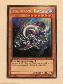 YUGIOH! Levia-Dragon - Daedalus LCYW-EN249 Secret Rare 1st Edition NM - Image 1