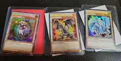 Yugioh Blue Eyes White Dragon Dark Magician Girl Red Eyes MP22 Lot NM - Image 1