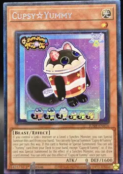 CupsyYummy (CR) JUSH-EN016 Justice Hunters 1st Edition Yu-Gi-Oh! - Image 1