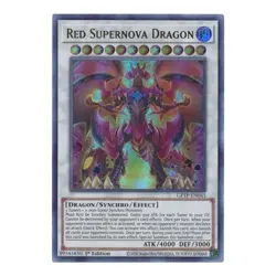 Red Supernova Dragon Yu-Gi-Oh! GFTP-EN045 1st Ultra Rare - Image 1