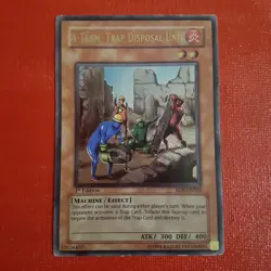 Yugioh A-Team: Trap Disposal Unit RDS-EN033 1st Edition Ultimate Rare - Image 1