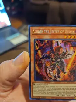 Yugioh- Aluber The Jester Of Despia (Secret Rare) (1st Edition) -MP22-EN123 Mint - Image 4