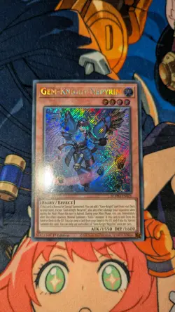 YuGiOh! | Gem-Knight Nepyrim | BLMM-EN021 Secret Rare | NM - Image 1