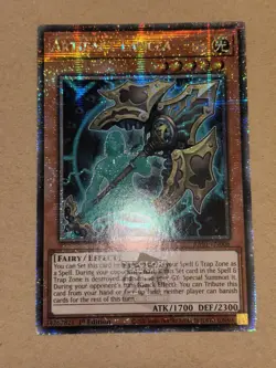 Artifact Lancea RA01-EN006 Quarter Century Secret Rare YuGiOh! NM - Image 1
