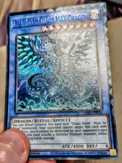 Yu-Gi-Oh! Ultimate Rare Style Blue-Eyes Chaos MAX Dragon - Image 4