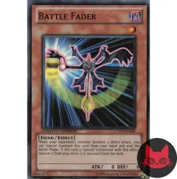 Yugioh Battle Fader CT07-EN009 Super Rare Limited Edition NM - Image 1