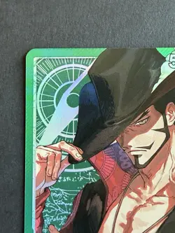 Dracule Mihawk - OP14-020 (Alternate Art) - The Azure Sea's Seven | One Piece - Image 3
