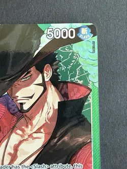 Dracule Mihawk - OP14-020 (Alternate Art) - The Azure Sea's Seven | One Piece - Image 4