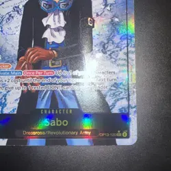 Sabo OP13-120 SEC Carrying on His Will - ONE PIECE Card Game English - Image 5