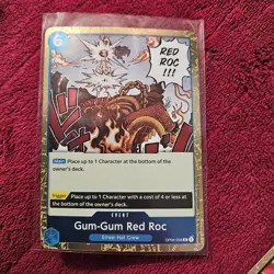 Gum-Gum Red Roc R OP04-056 One Piece - Image 1