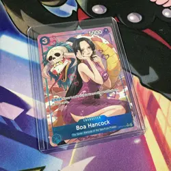 2025 One Piece Carrying On His Will Boa Hancock Alternate Art Rare #OP13-051 - Image 2