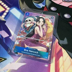 2025 One Piece Carrying On His Will Boa Hancock Alternate Art Rare #OP13-051 - Image 3