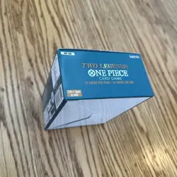 One Piece Card Card ENGLISH OP-08 Two Legends Booster Box UNSEALED ENGLISH - Image 3