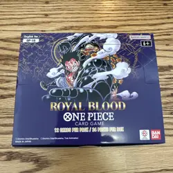 One Piece OP-10 Royal Blood Booster Box ENGLISH UNSEALED - Image 1