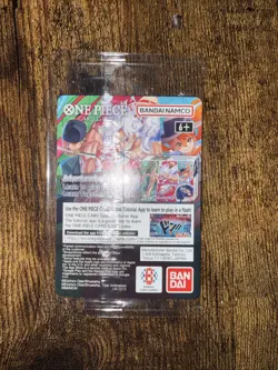 One Piece Monkey D. Luffy US Voyage College Basketball Promo Card Sealed - Image 2