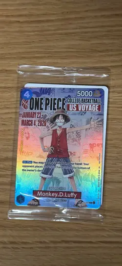 Limited Edition One Piece Gonzaga Card - Image 1