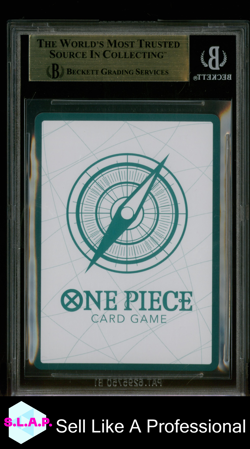 LIM GOLD DON!! SUPER ALT ART ONE PIECE - 2025 PRB02 VOL. 2 PRISTINE JAP BGS 10 - Image 2