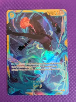 One Piece Sanji OP06-119 Wings of the Captain Foil SEC - Image 1