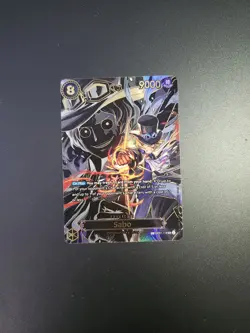 One Piece TCG OP13 Carrying On His Will Sabo OP07-118 SP SEC Secret Rare - Image 3