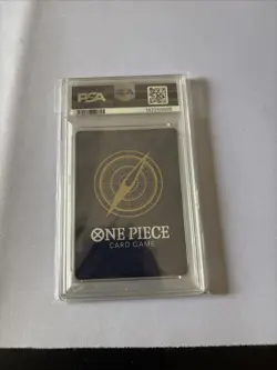 One Piece Gum-gum Fire-fist Pistol Red Hawk Op11-114 Alt Art Event Psa 10 - Image 2