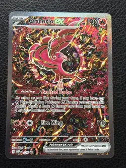 Oricorio EX 024 Me: Mega Evolution Promo Holographic Pokemon Card Near Mint - Image 1