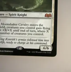 MTG, Moonshaker Cavalry (#0021), Wilds of Eldraine, Non Foil, NM, Mythic Rare - Image 5