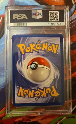Imposter Oak's Revenge 76/82 1st Edition Team Rocket Graded Pokemon PSA NM-MT 8 - Image 4