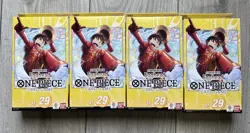 One Piece Card Game ST-29 Starter Deck Egghead ENGLISH LOT OF x4 New Sealed - Image 1