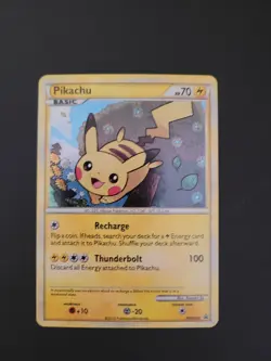 Pikachu HGSS03 Pokemon TCG: 2010 HGSS Black Star Promo NM 02 - Image 1