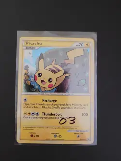 Pikachu HGSS03 Pokemon TCG: 2010 HGSS Black Star Promo NM 03 - Image 3