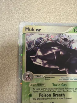 Pokemon TCG Muk EX 96/97 Dragon Holo Ultra Rare LP - Image 2