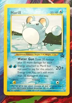 Pokemon Card - Marill #29 WoTC Black Star Promo - Image 1