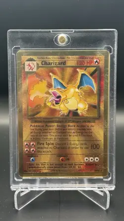 Pokemon Celebrations Charizard Metal Card 004/102 Ultra Premium Collection - Image 1