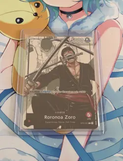 Roronoa Zoro - OP01-001 Alternate Art One Piece Promo Card Alt Foil English NM - Image 1