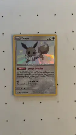 Eevee SV41/SV94 Hidden Fates 2019 SHINY Vault Holo Rare Pokemon Card TCG - Image 1