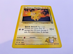 Pokemon Card - Lt. Surge's Pikachu 84/132 Gym Challenge *EX* Common - Image 2
