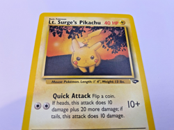 Pokemon Card - Lt. Surge's Pikachu 84/132 Gym Challenge *EX* Common - Image 3