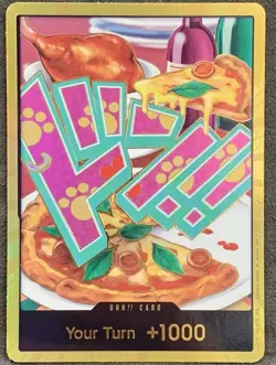 DON !! Card Jewelry Bonney Gold ONE PIECE CARD THE BEST vol.2 English - Image 1