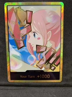 DON!! Card [Shirahoshi Gold] One Piece ENG Premium Booster 2 - Image 2