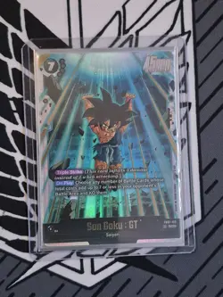 Dragon Ball Card Game Fusion World - Son Goku : GT FB07-122 Secret Rare - Image 1