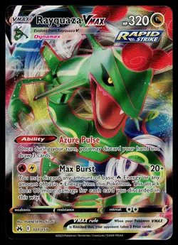 Pokemon Card - Rayquaza VMAX Crown Zenith 101/159 Ultra Rare - Image 1