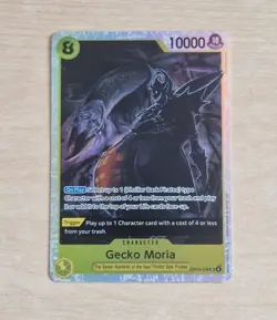Gecko Moria OP14-104 SR - English One Piece Foil Card - Image 1
