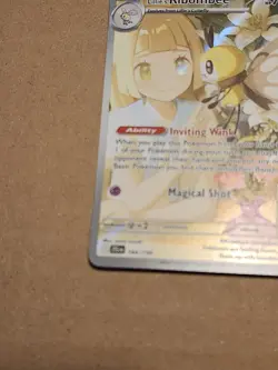 Pokemon TCG Lillie's Ribombee Journey Together 164/159 Illustration Rare NM Card - Image 3