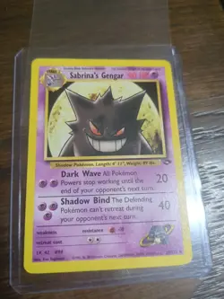 Pokemon TCG Sabrina's Gengar Gym Challenge 29/132 Non-Holo Rare Card - Image 1
